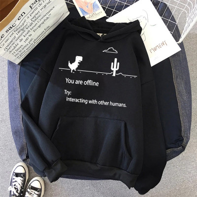 REGULAR HOODIE BLACK